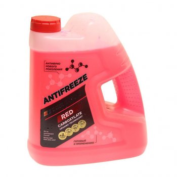 759 р. Антифриз красный -40C 4кг Red COOL STREAM COOL STREAM cs-010909-rd  с доставкой в г. Кемерово. Увеличить фотографию 1
