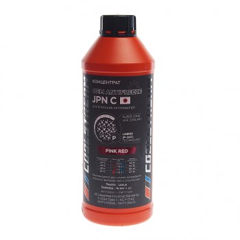 1 349 р. Антифриз красный -76C концентрат 1.5л JPN COOL STREAM COOL STREAM cs-011014-c-rd  с доставкой в г. Кемерово. Увеличить фотографию 1