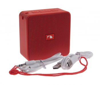 1 139 р. Колонка беспроводная bluetooth NAKAMICHI NAKAMICHI cubebox red NAKAMICHI cubebox red  с доставкой в г. Кемерово. Увеличить фотографию 1