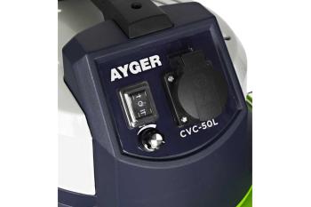 16 899 р. Пылесос строительный 1600Вт 50л AYGER AYGER cvc-50l  с доставкой в г. Кемерово. Увеличить фотографию 6