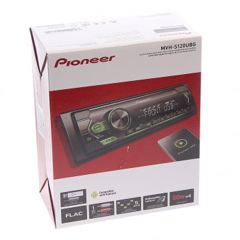 12 249 р. Магнитола автомобильная 1DIN PIONEER PIONEER deh-s2250ui  с доставкой в г. Кемерово. Увеличить фотографию 4