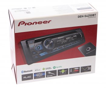 13 449 р. Магнитола автомобильная 1DIN PIONEER PIONEER deh-s4250bt  с доставкой в г. Кемерово. Увеличить фотографию 5