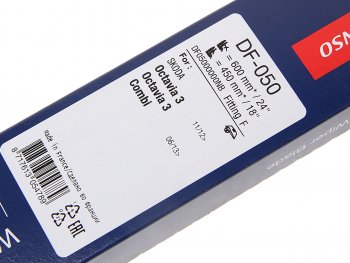 3 299 р. Щетка стеклоочистителя SKODA Octavia A7 (13-) 600450мм комплект DENSO DENSO df-050  с доставкой в г. Кемерово. Увеличить фотографию 3