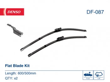 4 399 р. Щетка стеклоочистителя 600500мм комплект DENSO DENSO df-087  с доставкой в г. Кемерово. Увеличить фотографию 5