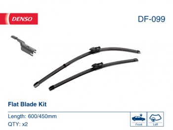 4 199 р. Щетка стеклоочистителя MAZDA CX-5 (17-) 600450мм комплект DENSO DENSO df-099  с доставкой в г. Кемерово. Увеличить фотографию 4