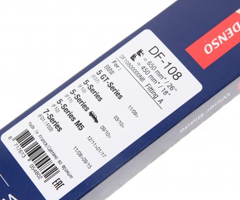 3 599 р. Щетка стеклоочистителя BMW 7 (08-) 650450мм комплект DENSO DENSO df-108  с доставкой в г. Кемерово. Увеличить фотографию 3