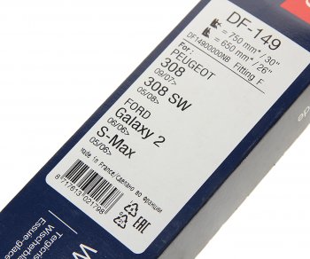5 699 р. Щетка стеклоочистителя 750650мм комплект DENSO DENSO df-149  с доставкой в г. Кемерово. Увеличить фотографию 3