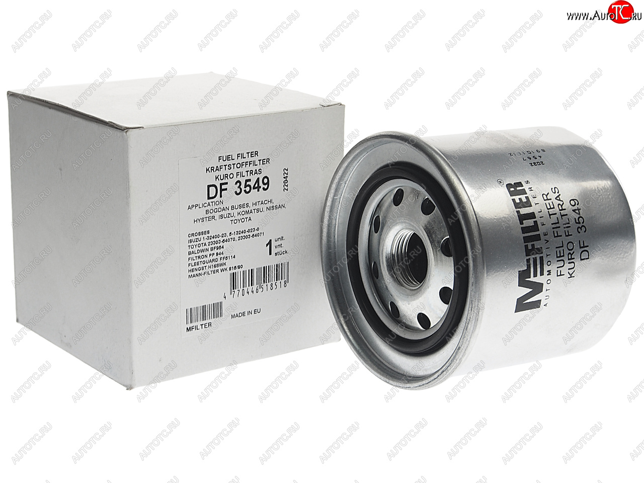 319 р. Фильтр топливный ISUZU N-series (98-) MFILTER MFILTER df3549  с доставкой в г. Кемерово