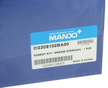 6 399 р. Прокладка двигателя HYUNDAI Elantra (06-) (1.6 DOHC) комплект (G) MANDO MANDO dg209102ba00 MANDO dg209102ba00  с доставкой в г. Кемерово. Увеличить фотографию 8