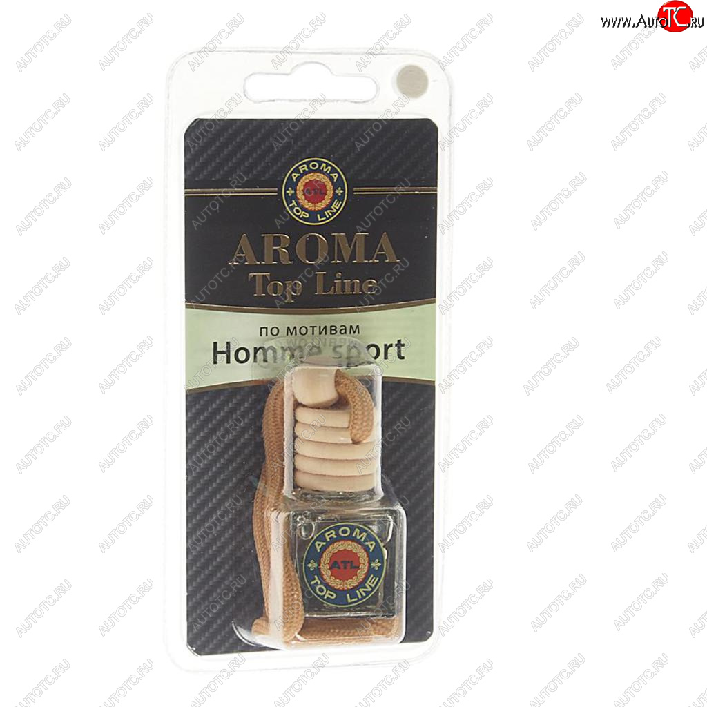 296 р. Ароматизатор подвесной жидкостный (Dior Homme Sport) 5мл TOP LINE TOP LINE dior homme sport  с доставкой в г. Кемерово