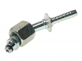 257 р. Фитинг DKOS45°(Г) конус 24° 14 (M14х1.5)  dkos45°(г) 14 (m14х1.5)  с доставкой в г. Кемерово. Увеличить фотографию 1