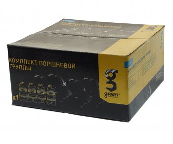 5 199 р. Поршень двигателя ЗМЗ-405 d=95.5мм (4шт.) (поршень,п/п,ст/кол,п/к) G-PART (ОАО ГАЗ) G-PART дм.405.1004013 G-PART дм.405.1004013  с доставкой в г. Кемерово. Увеличить фотографию 4