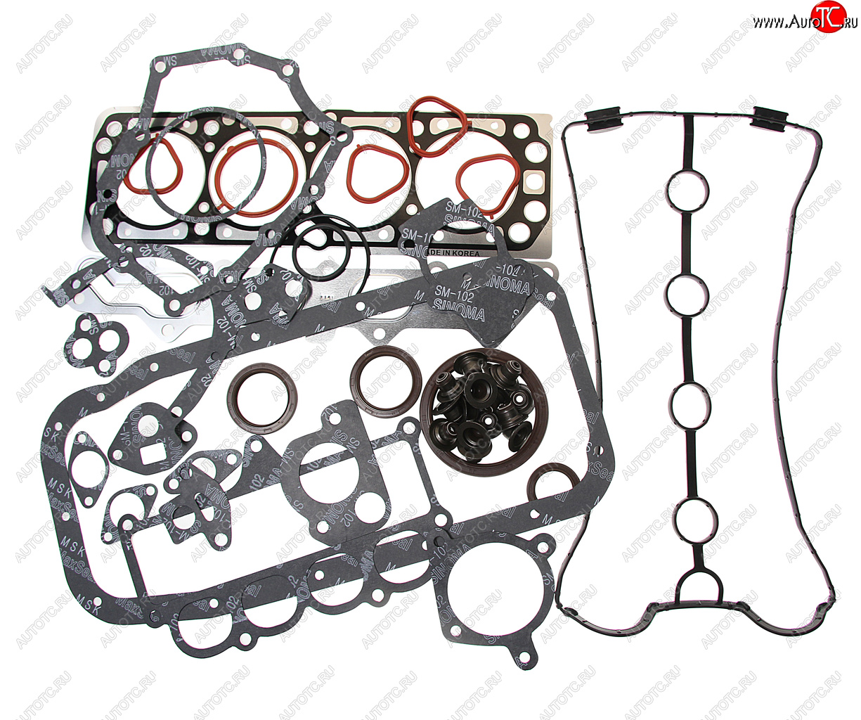 3 499 р. Прокладка двигателя CHEVROLET Aveo (03-08),Lacetti (03-08) комплект (M) MANDO MANDO dm93740513 MANDO dm93740513  с доставкой в г. Кемерово