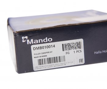 1 999 р. Шкив HYUNDAI Santa Fe (09-) KIA Sorento (09-) (3.5) коленвала MANDO MANDO dmb010014 MANDO dmb010014  с доставкой в г. Кемерово. Увеличить фотографию 4