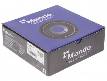 3 999 р. Шкив HYUNDAI Sonata (06-),Santa Fe (06-),Tucson (06-) (2.0/2.2 TCI) коленвала MANDO MANDO dmb010073 MANDO dmb010073  с доставкой в г. Кемерово. Увеличить фотографию 3