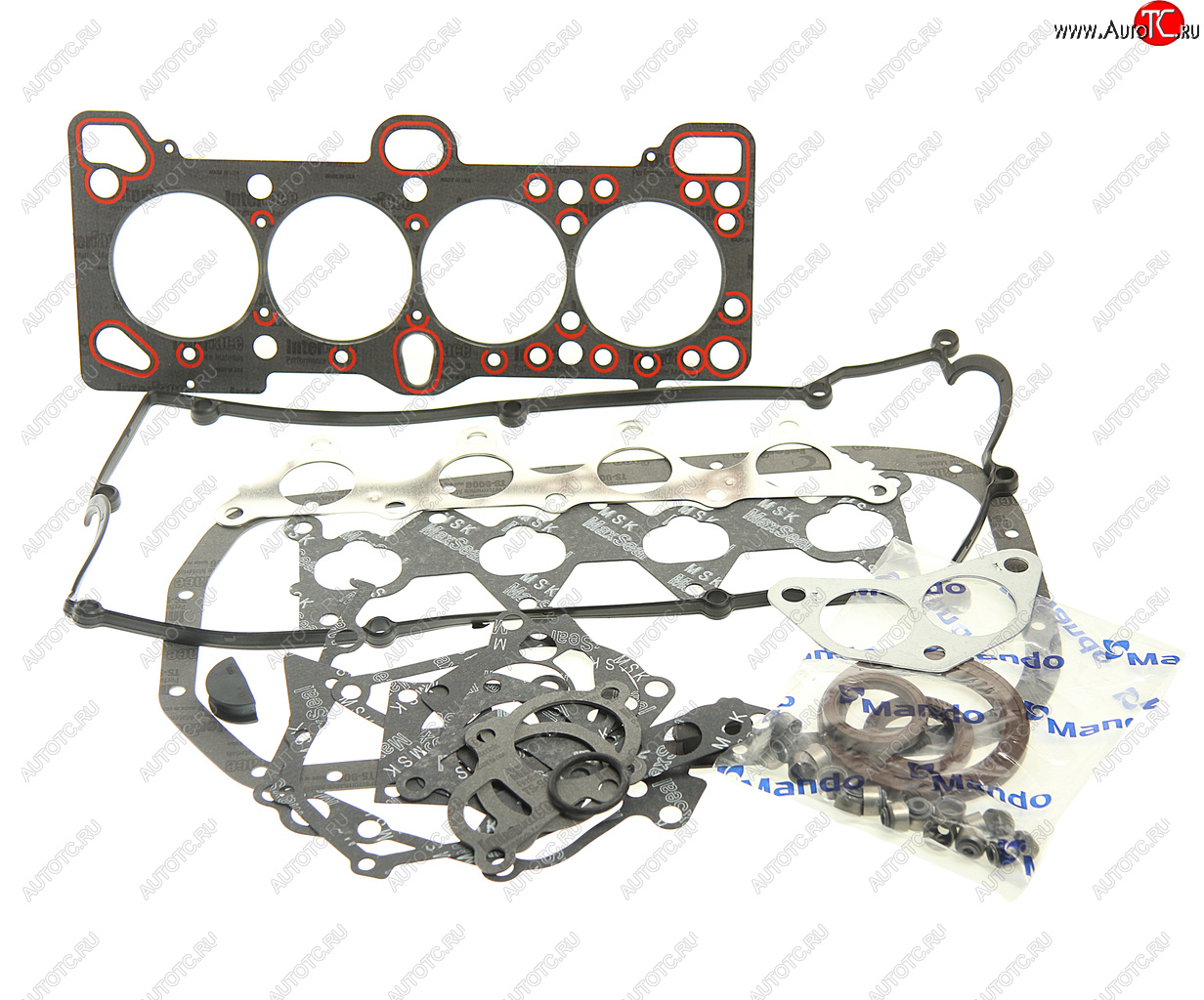 4 949 р. Прокладка двигателя HYUNDAI Accent KIA Rio комплект (AF) MANDO MANDO dn2091026l00 MANDO dn2091026l00  с доставкой в г. Кемерово