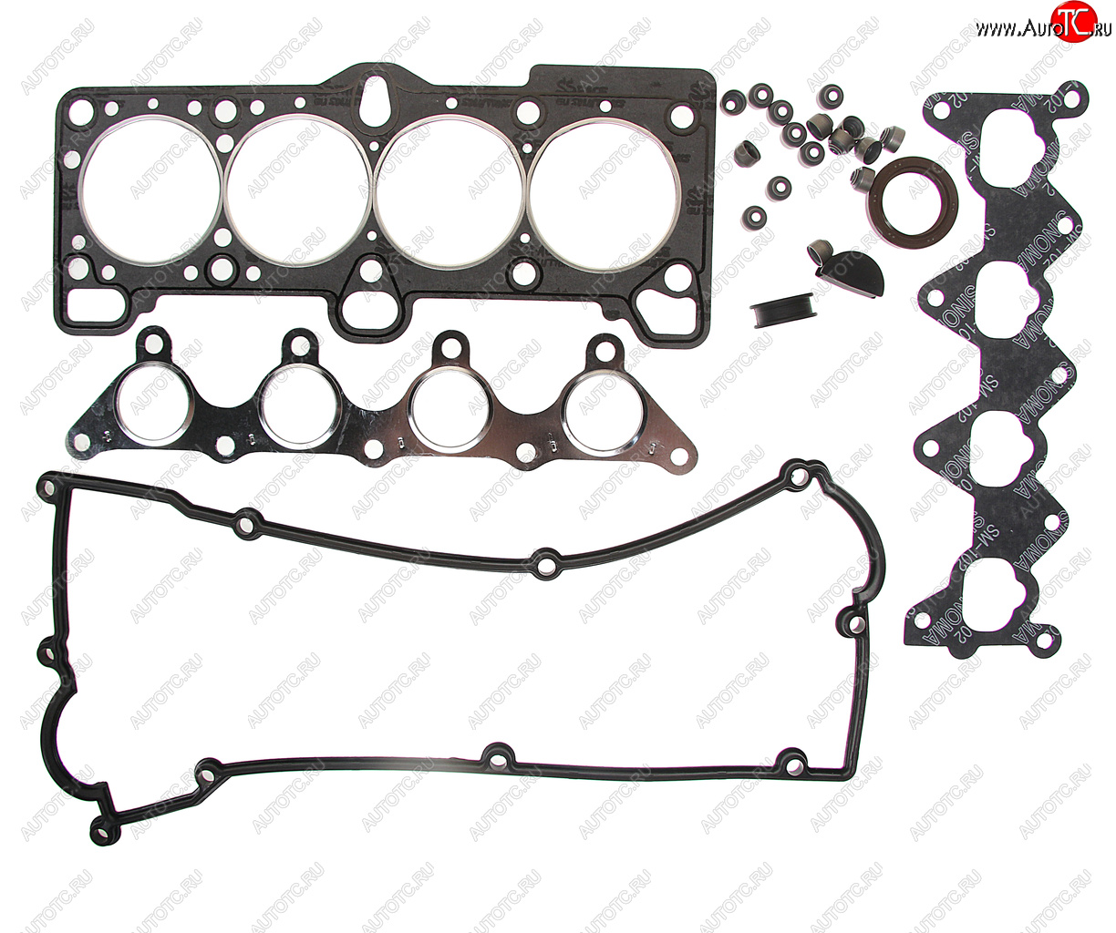 2 799 р. Прокладка двигателя HYUNDAI Elantra (00-) (1.6) комплект верхний (AF) MANDO MANDO dn2092026d00 MANDO dn2092026d00  с доставкой в г. Кемерово