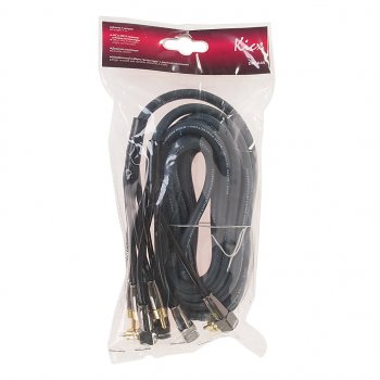 2 999 р. Кабель RCA 4х4 5м KICX KICX drca45  с доставкой в г. Кемерово. Увеличить фотографию 1