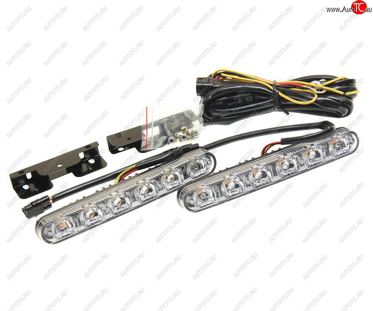 2 199 р. Огни ходовые дневного света 12V комплект ВЫМПЕЛ ОРИОН drl-hp-x6  с доставкой в г. Кемерово