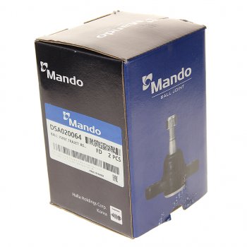 1 759 р. Опора шаровая переднего LH=RH MANDO Hyundai Trajet (1999-2008)  с доставкой в г. Кемерово. Увеличить фотографию 3