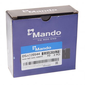 1 169 р. Наконечник рулевой тяги HYUNDAI Getz (05-) левая/правая (1шт.) MANDO MANDO dsa020544 MANDO dsa020544  с доставкой в г. Кемерово. Увеличить фотографию 3