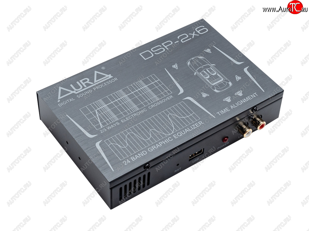 5 349 р. Процессор цифровой AURA AURA dsp-2x6  с доставкой в г. Кемерово