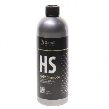 949 р. Шампунь для ручной мойки 1л вторая фаза HS Hydro Shampoo DETAIL DETAIL dt-0159  с доставкой в г. Кемерово. Увеличить фотографию 1