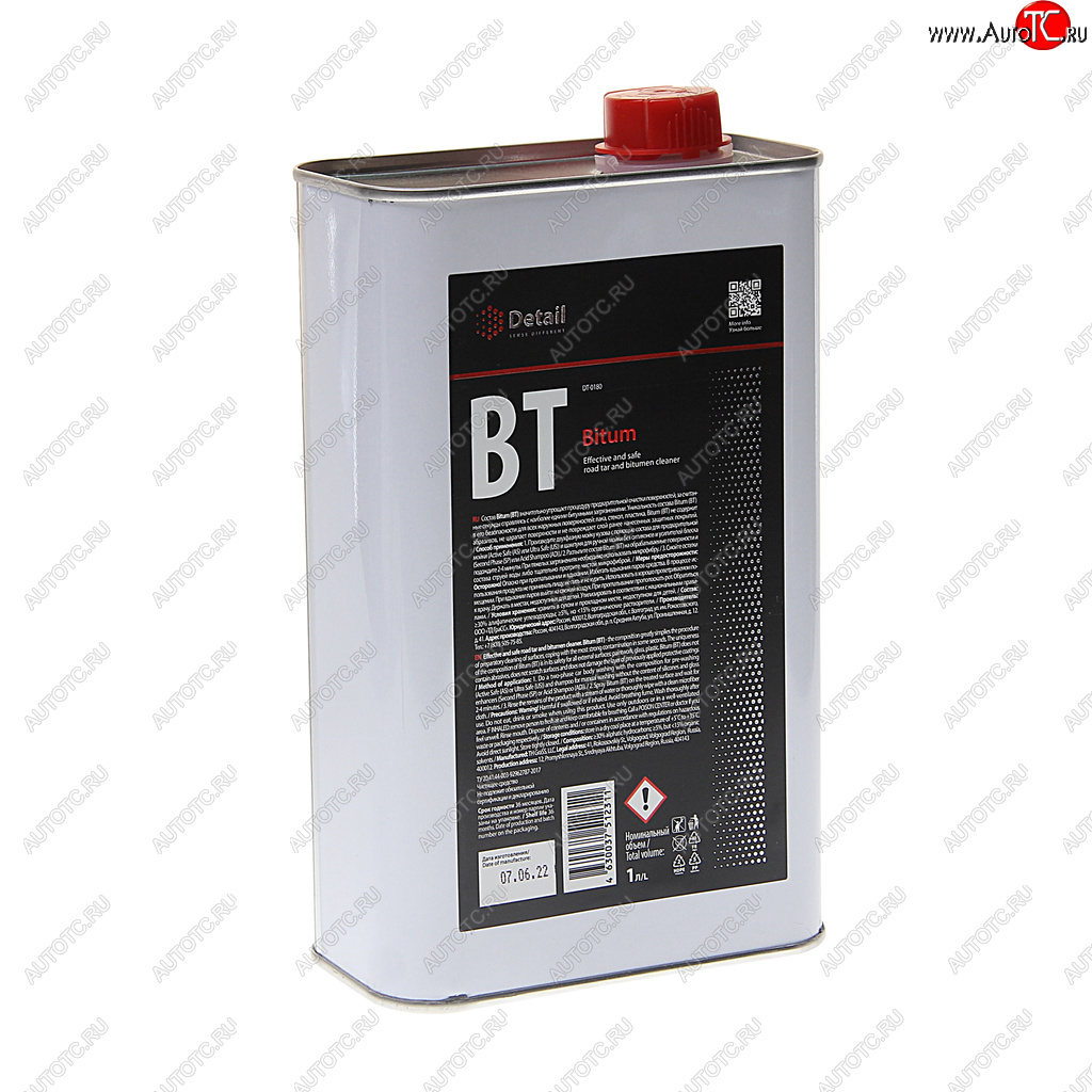 1 079 р. Очиститель битума 1л Bitum DETAIL DETAIL dt-0180  с доставкой в г. Кемерово
