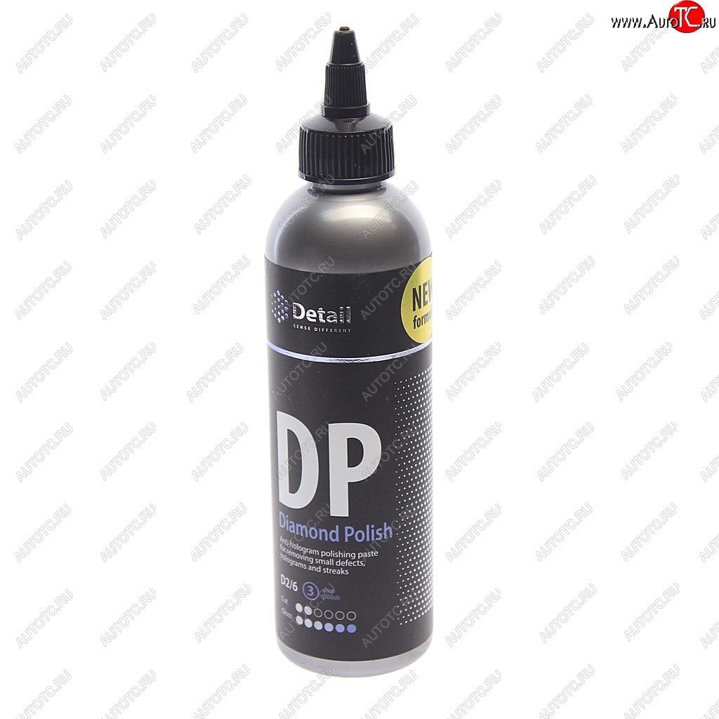 899 р. Полироль кузова антиголограммная 250мл DP Diamond Polish DETAIL DETAIL dt-0376  с доставкой в г. Кемерово