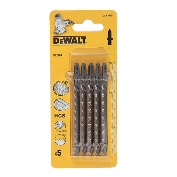 619 р. Пилка для лобзика набор 5шт. дерево 68мм DEWALT DEWALT dt2164-qz  с доставкой в г. Кемерово. Увеличить фотографию 1