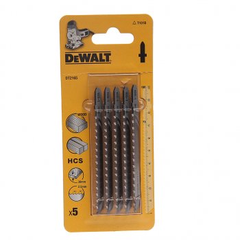929 р. Пилка для лобзика набор 5шт. дерево 73мм DEWALT DEWALT dt2165-qz  с доставкой в г. Кемерово. Увеличить фотографию 1