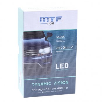 3 399 р. Лампа светодиодная 12V H7 PX26d бокс (2шт.) MTF MTF dv07k5  с доставкой в г. Кемерово. Увеличить фотографию 2