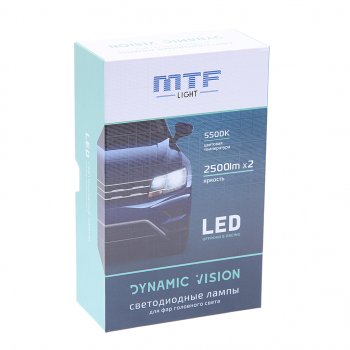 3 299 р. Лампа светодиодная 12V H11 PGJ19-2 бокс (2шт.) MTF MTF dv11k5  с доставкой в г. Кемерово. Увеличить фотографию 2