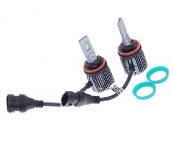 3 299 р. Лампа светодиодная 12V H11 PGJ19-2 бокс (2шт.) MTF MTF dv11k5  с доставкой в г. Кемерово. Увеличить фотографию 1