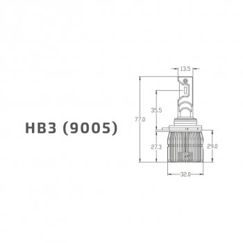 3 299 р. Лампа светодиодная 12V HB3 P20d бокс (2шт.) MTF MTF dvb3k5  с доставкой в г. Кемерово. Увеличить фотографию 6