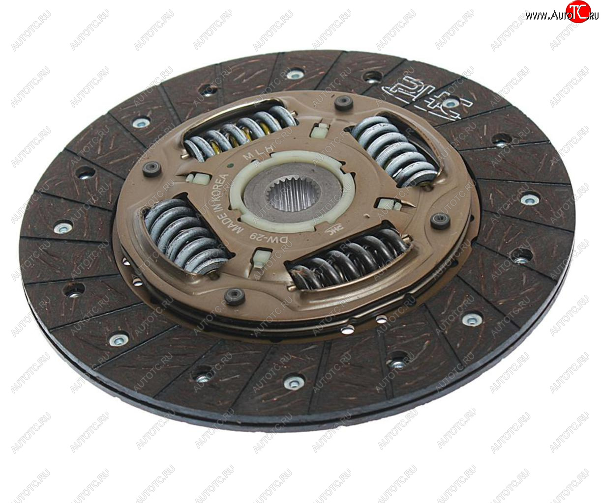 5 449 р. Диск сцепления DAEWOO Nubira (97-) (1.62.0) CHEVROLET Lacetti (03-) (1.8) (215мм) VALEO PHC VALEO PHC dw-29  с доставкой в г. Кемерово