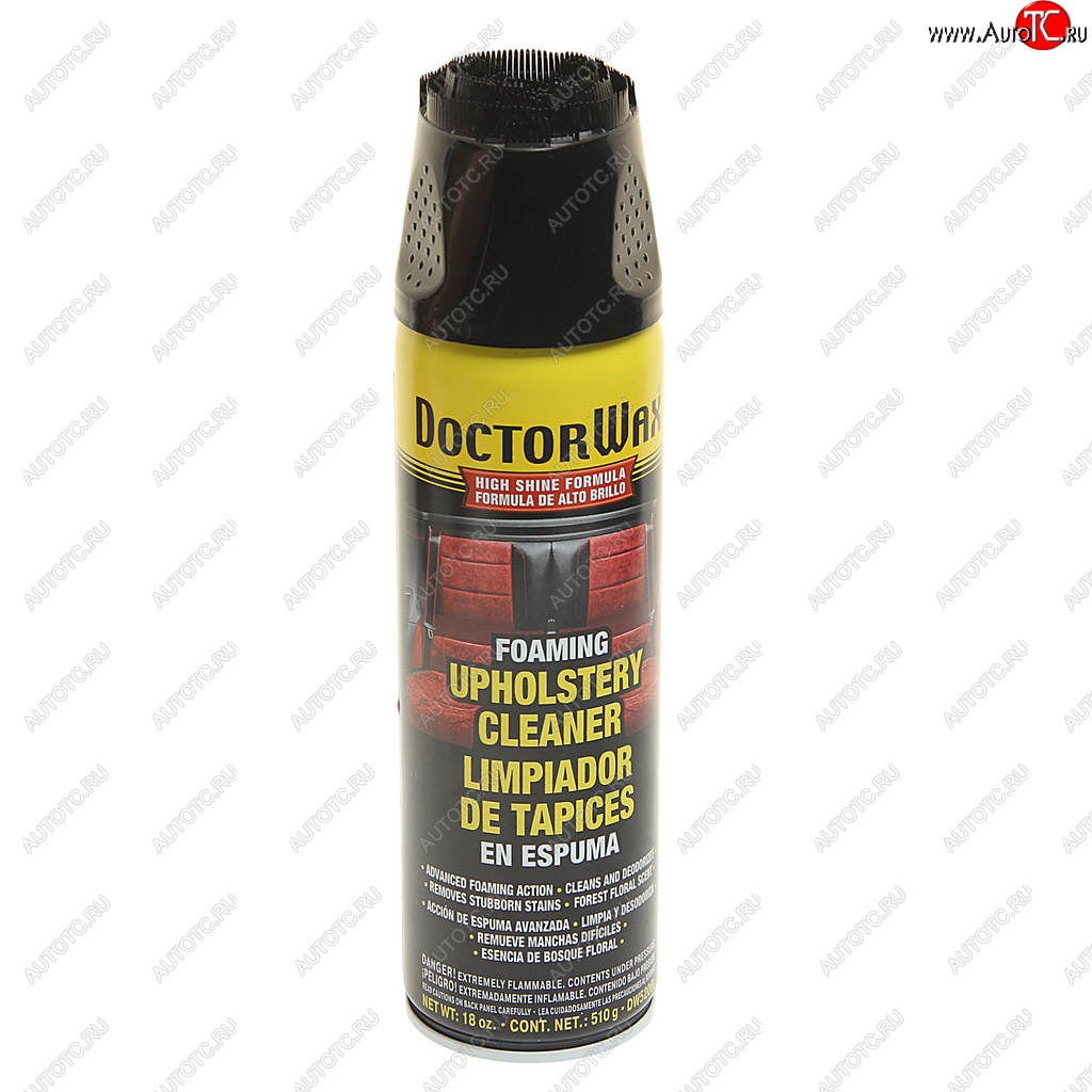 1 039 р. Очиститель обивки салона пенный 500мл DOCTOR WAX DOCTOR WAX dw5206s  с доставкой в г. Кемерово