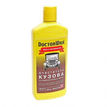 719 р. Очиститель битума и следов насекомых 236мл DOCTOR WAX DOCTOR WAX dw5628  с доставкой в г. Кемерово. Увеличить фотографию 1