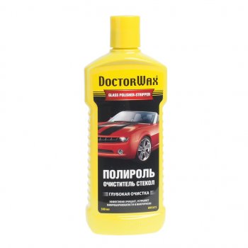 739 р. Полироль очиститель стекол 300мл DOCTOR WAX DOCTOR WAX dw5673  с доставкой в г. Кемерово. Увеличить фотографию 1