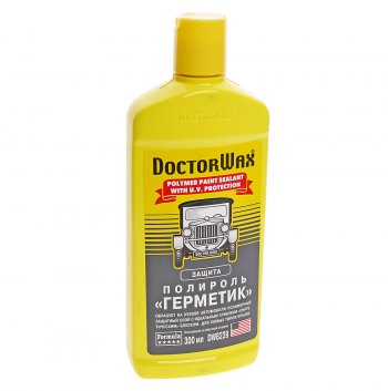 869 р. Полироль кузова ГЕРМЕТИК защита от ультрафиол.300мл DOCTOR WAX DOCTOR WAX dw8239  с доставкой в г. Кемерово. Увеличить фотографию 1