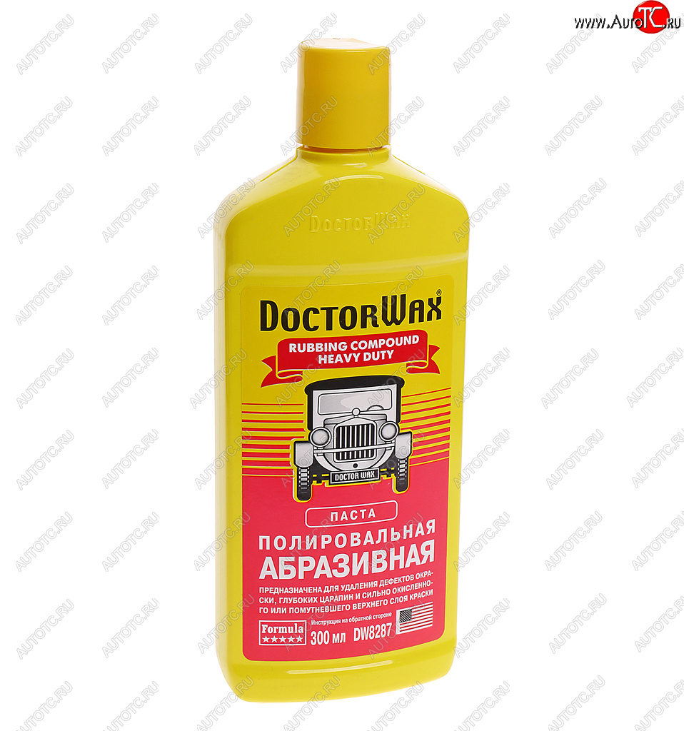 699 р. Полироль кузова абразивная 300мл DOCTOR WAX DOCTOR WAX dw8287  с доставкой в г. Кемерово