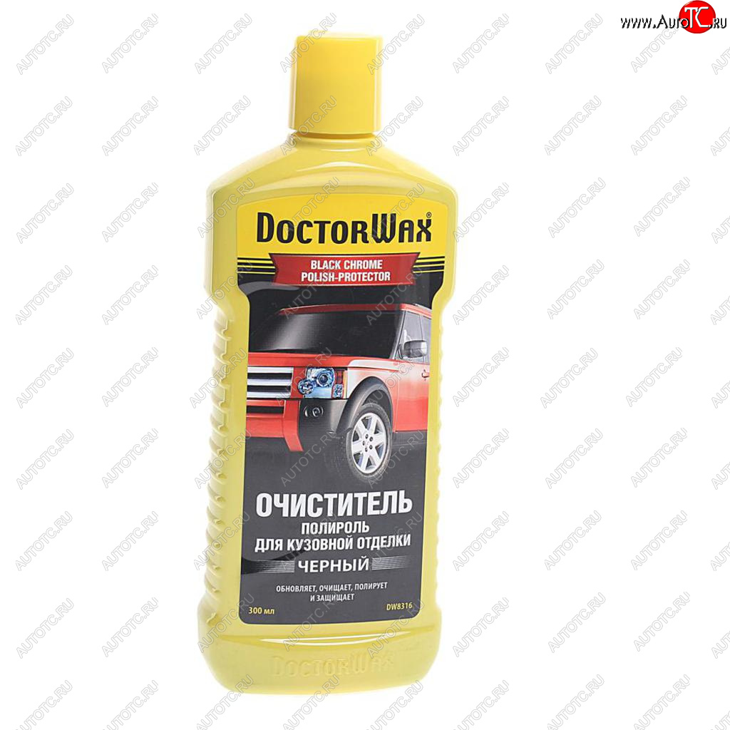 969 р. Полироль пластика и резины черная DOCTOR WAX DOCTOR WAX dw8316  с доставкой в г. Кемерово