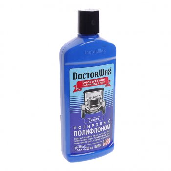 679 р. Полироль кузова с тефлоном синяя 300мл DOCTOR WAX DOCTOR WAX dw8441  с доставкой в г. Кемерово. Увеличить фотографию 1