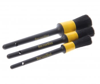 799 р. Набор кисточек для детейлинга 3шт. DOCTOR WAX DOCTOR WAX dw8601s  с доставкой в г. Кемерово. Увеличить фотографию 2