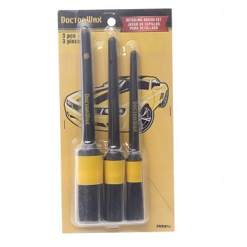 799 р. Набор кисточек для детейлинга 3шт. DOCTOR WAX DOCTOR WAX dw8601s  с доставкой в г. Кемерово. Увеличить фотографию 1