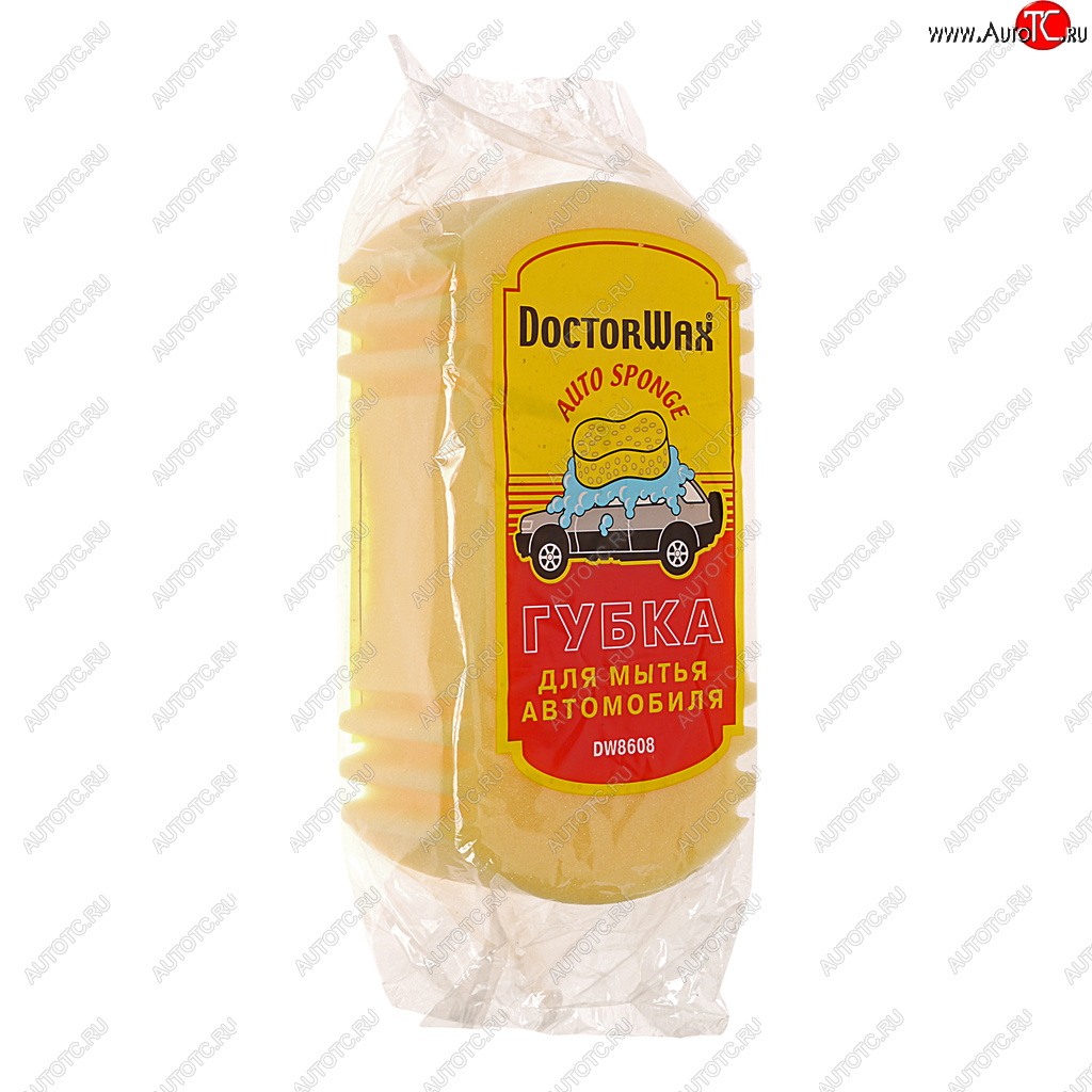 234 р. Губка DOCTOR WAX для мытья 12х25х7см HI-GEAR DOCTOR WAX HI-GEAR dw8608  с доставкой в г. Кемерово