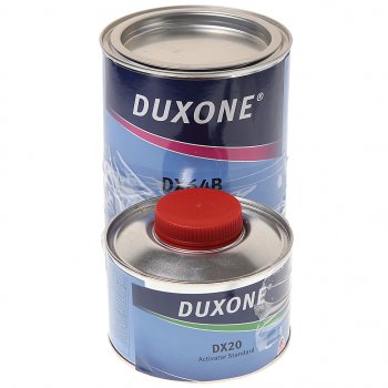 2 599 р. Грунт черный DX64B 1л с отвердителем DX20 0.25л DUXONE DU PONT dx64bdx20025  с доставкой в г. Кемерово. Увеличить фотографию 1