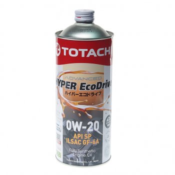 1 289 р. Масло моторное HYPER ECODRIVE SPGF-6A 0W20 синт.1л TOTACHI TOTACHI e0101  с доставкой в г. Кемерово. Увеличить фотографию 1