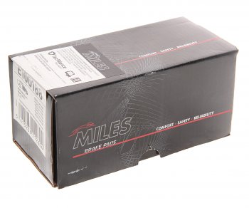 3 279 р. Колодки тормозные HONDA Civic (05-) (1.61.8),Accord (06-) (2.43.0) передние (4шт.) MILES MILES e100188  с доставкой в г. Кемерово. Увеличить фотографию 3