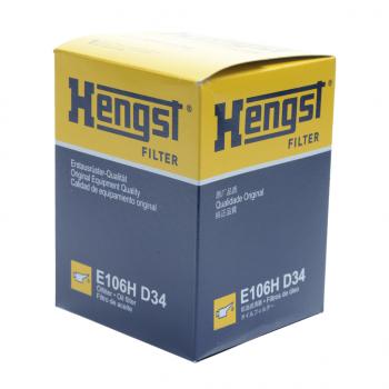 529 р. Фильтр масляный BMW (E39,E60),X5 (E53,X3 E83,E38,E65) HENGST HENGST e106hd34  с доставкой в г. Кемерово. Увеличить фотографию 3